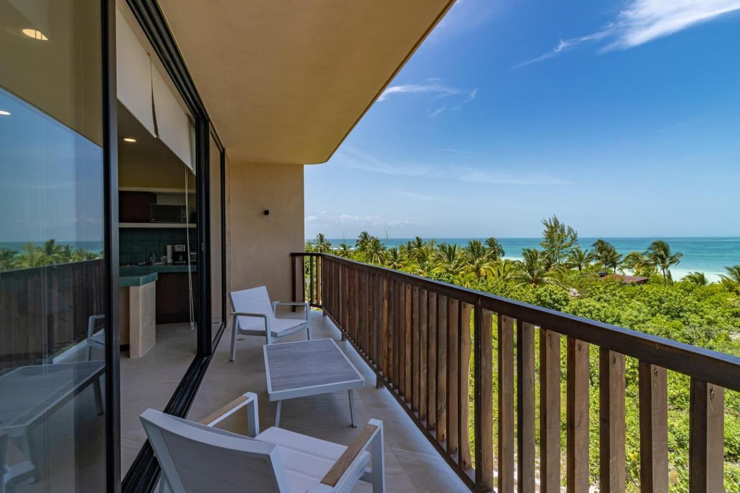 Penthouse Con Alberca Privada Y Hermosas Vistas Al Mar - A301 Holbox Eksteriør billede