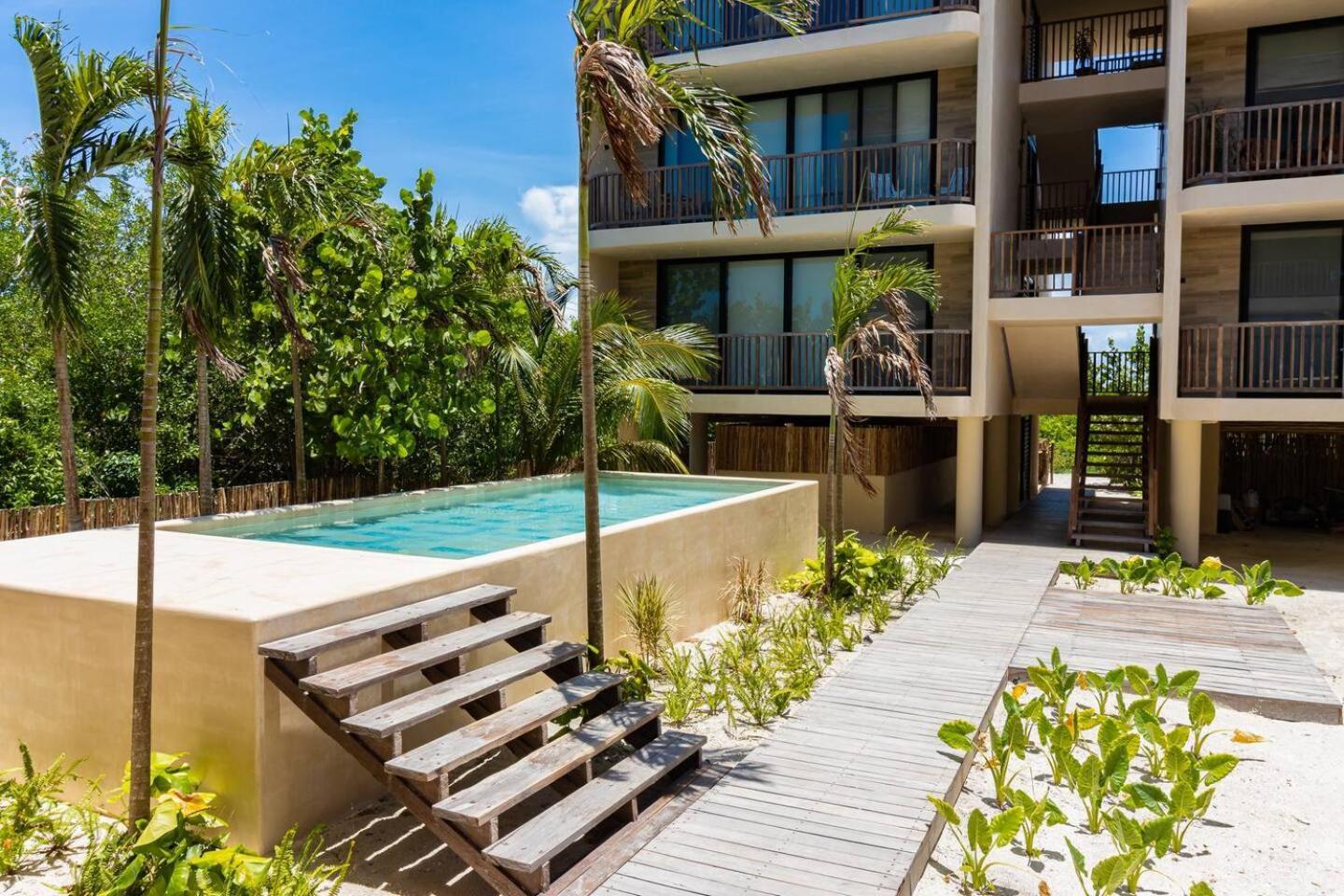 Penthouse Con Alberca Privada Y Hermosas Vistas Al Mar - A301 Holbox Eksteriør billede