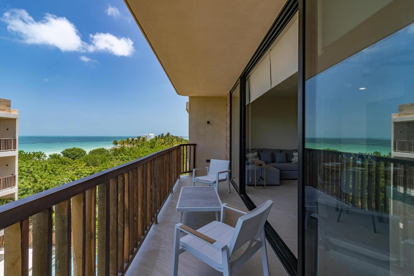 Penthouse Con Alberca Privada Y Hermosas Vistas Al Mar - A301 Holbox Eksteriør billede