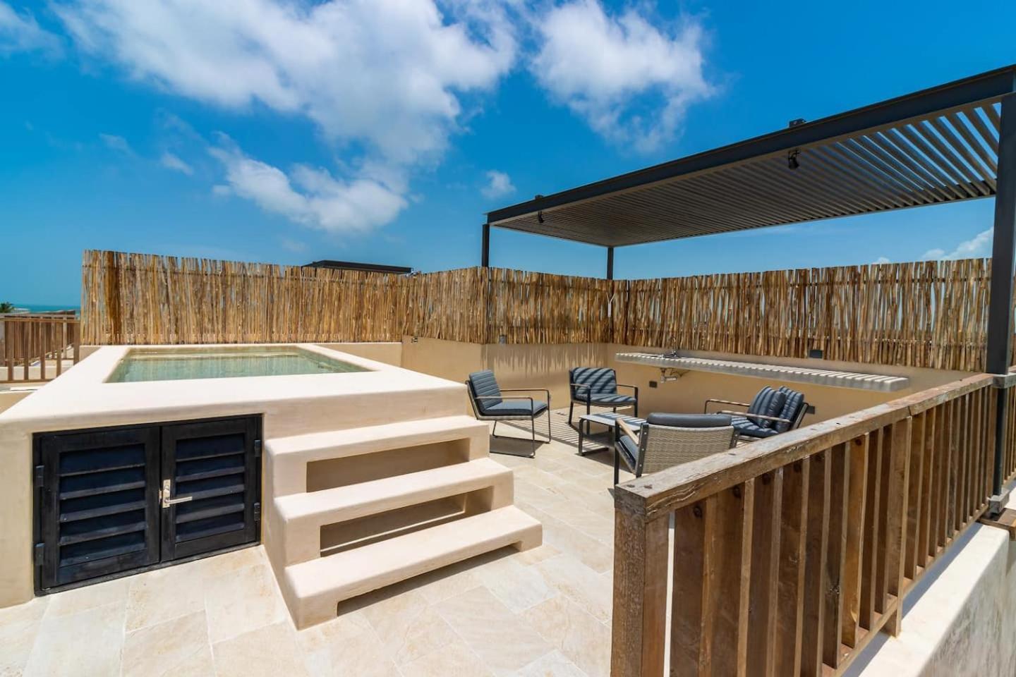 Penthouse Con Alberca Privada Y Hermosas Vistas Al Mar - A301 Holbox Eksteriør billede