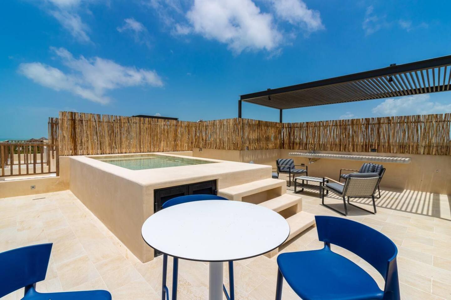 Penthouse Con Alberca Privada Y Hermosas Vistas Al Mar - A301 Holbox Eksteriør billede