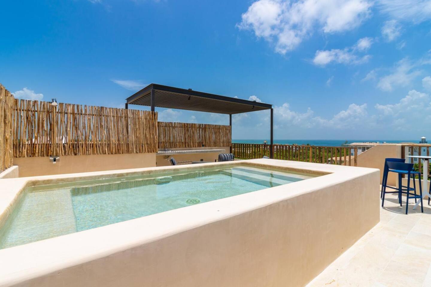 Penthouse Con Alberca Privada Y Hermosas Vistas Al Mar - A301 Holbox Eksteriør billede