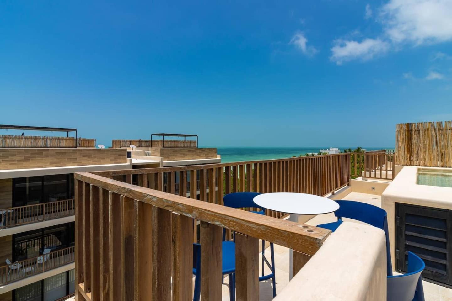 Penthouse Con Alberca Privada Y Hermosas Vistas Al Mar - A301 Holbox Eksteriør billede