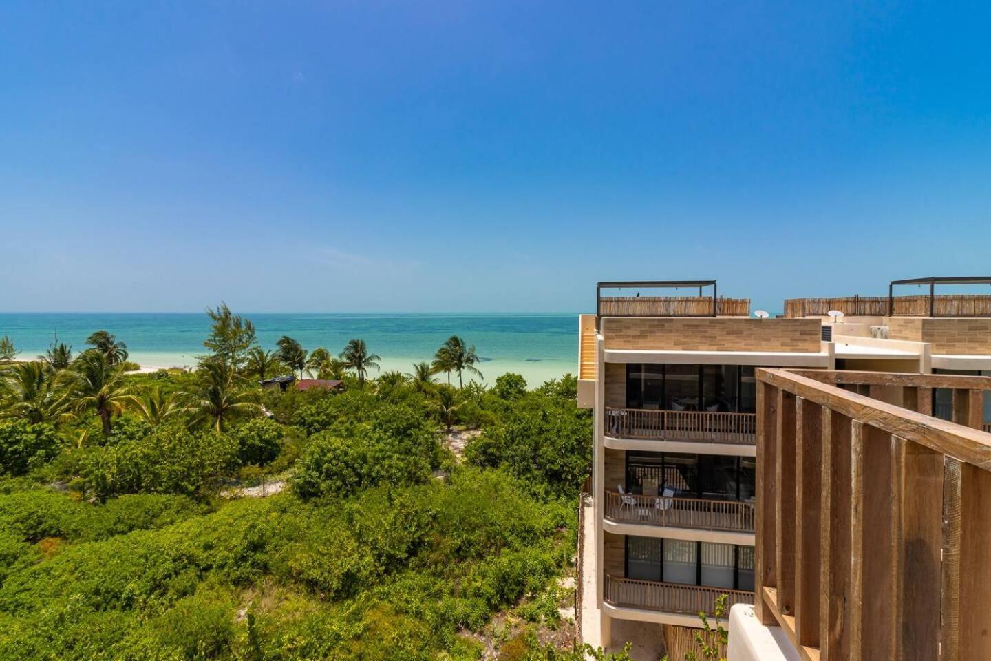Penthouse Con Alberca Privada Y Hermosas Vistas Al Mar - A301 Holbox Eksteriør billede