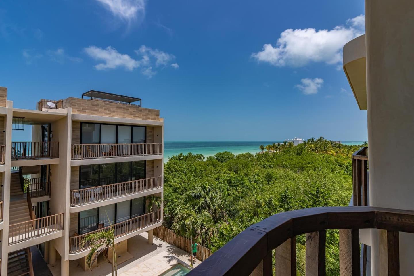 Penthouse Con Alberca Privada Y Hermosas Vistas Al Mar - A301 Holbox Eksteriør billede