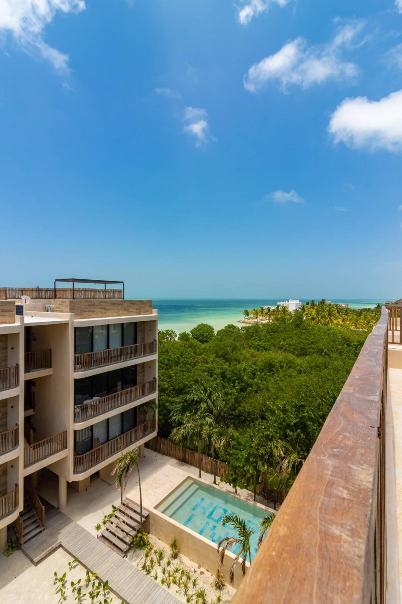 Penthouse Con Alberca Privada Y Hermosas Vistas Al Mar - A301 Holbox Eksteriør billede